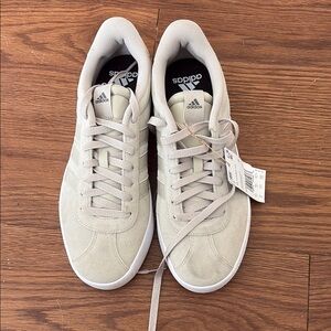 Adidas Gray Sneakers Suede Upper Low-Top